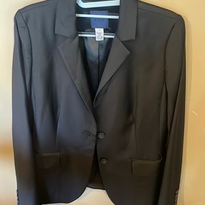 J Crew black blazer- classic size 4
